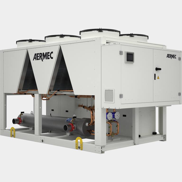 Produktbild NRB 0800 / 3600 mit Gehäuse- und Rohrwärmetauscher
