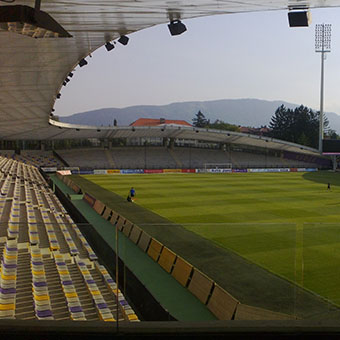 Stadion piłkarski w Mariborze