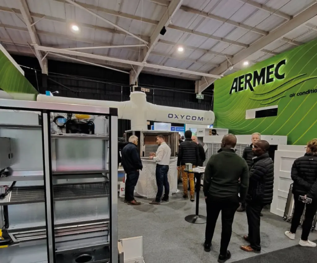 Stand Aermec all' evento FRIGAIR