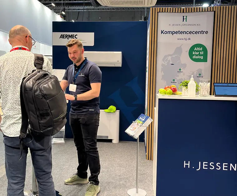 Stand Aermec alla fiera VVS'25 con soluzioni innovative