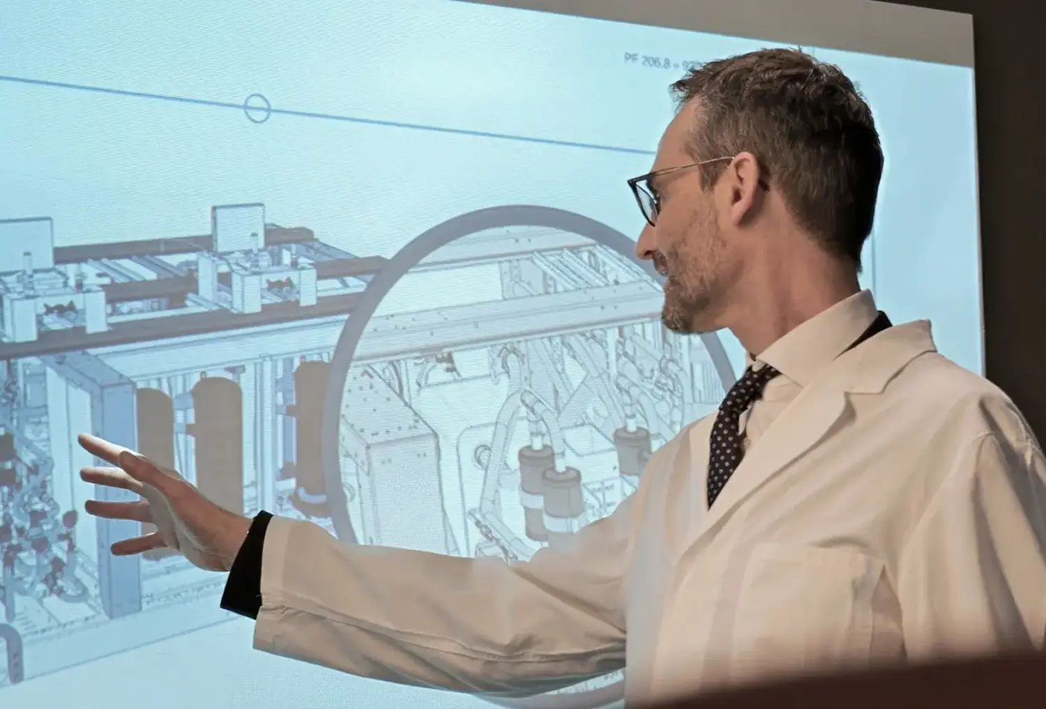 illustrazione immagine di sistema durante il corso di formazione