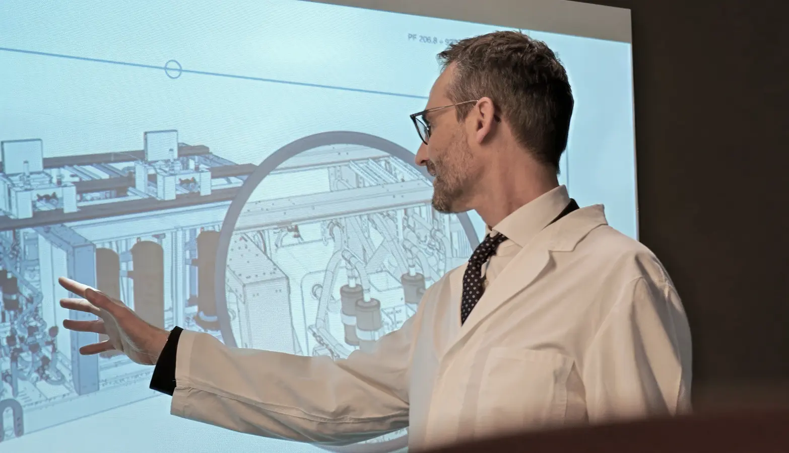 illustrazione immagine di sistema durante il corso di formazione