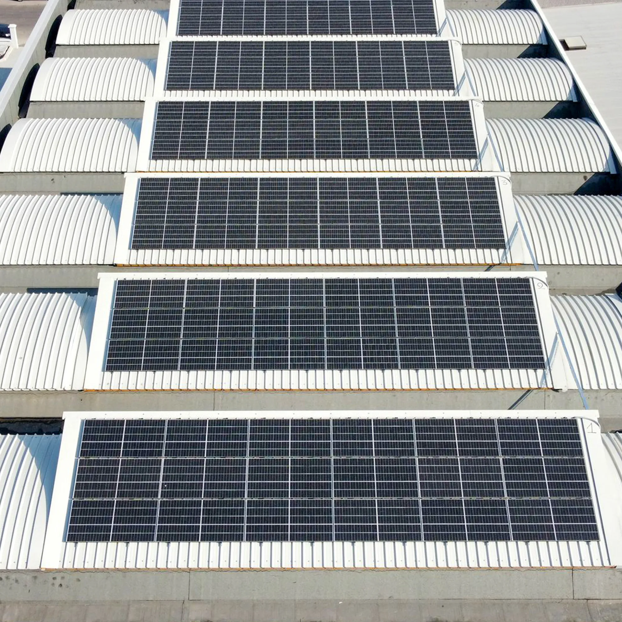 Immagine che rappresenta pannelli solari della fabbrica